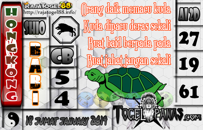 Prediksi Angka Jitu HK Jumat 18 January 2019