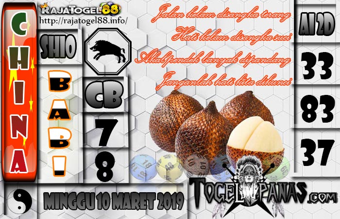 Prediksi Angka Jitu China Minggu 10 Maret 2019