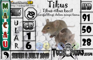 Prediksi Angka Jitu Macau Senin 8 July 2019