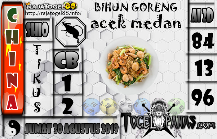 Prediksi Angka Jitu China Jumat 30 Agustus 2019