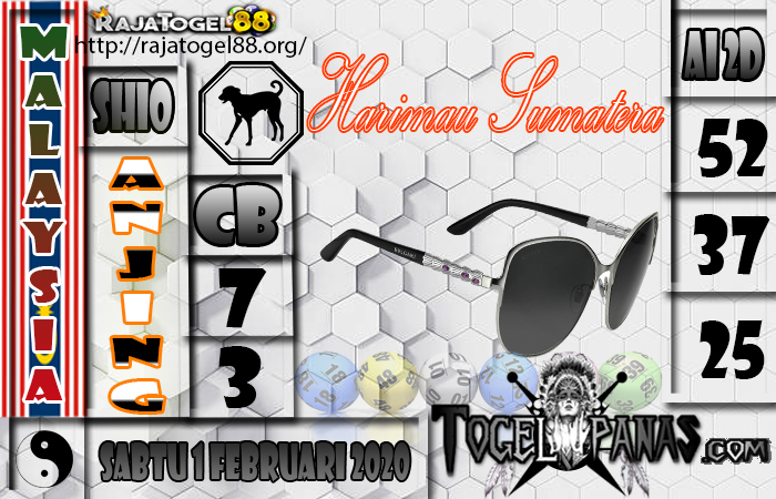 Prediksi Togel MALAYSIA 1 February 2020