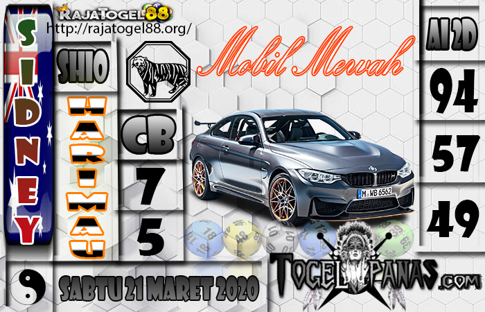 Prediksi Togel SIDNEY 21 Maret 2020